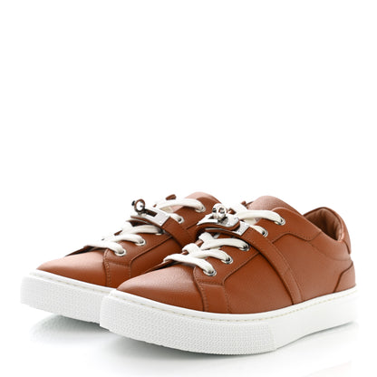 Hermes Epsom Day Sneakers 36.5 Naturel 3 of 9