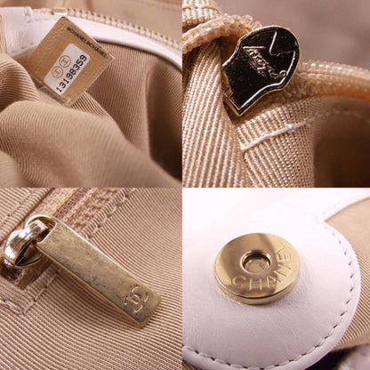 Chanel Lambskin Quilted Ca DOro Ivory 9 of 9
