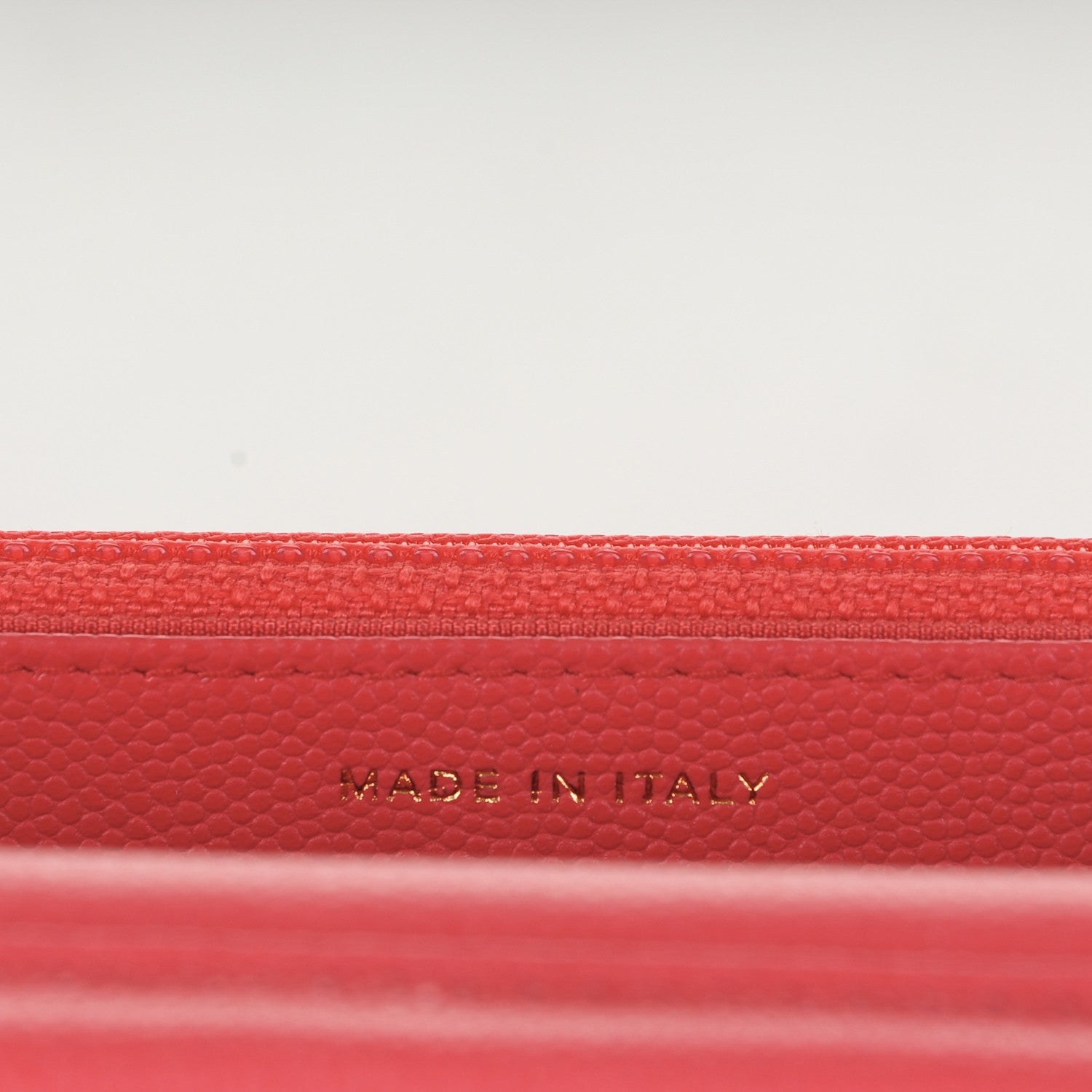 Chanel Caviar Quilted Wallet On Chain WOC Dark Pink 6 of 8