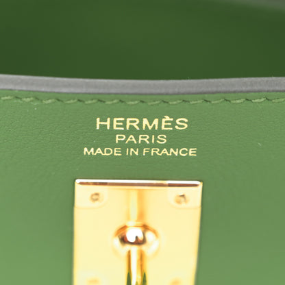 Hermes Swift Kelly Moove Vert Yucca 6 of 11