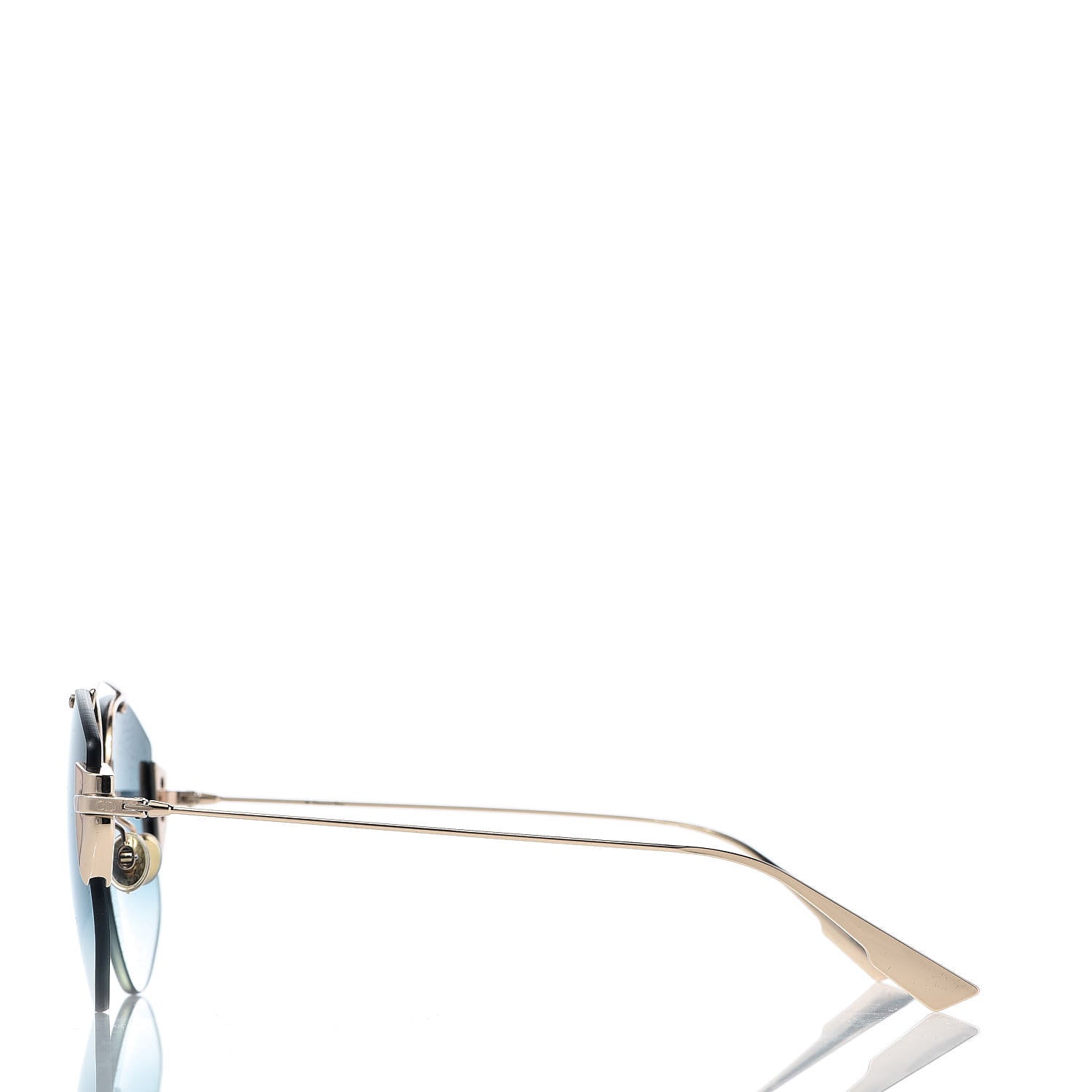 Christian Dior Metal Diorstronger Sunglasses Gold 3 of 10