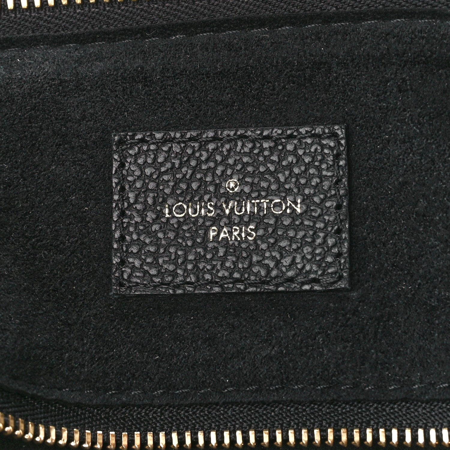 Louis Vuitton Empreinte Monogram Giant Speedy Bandouliere 25 Black 7 of 14