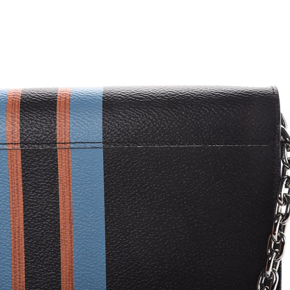 Louis Vuitton Monogram Stripe Twist Chain Wallet 8 of 11