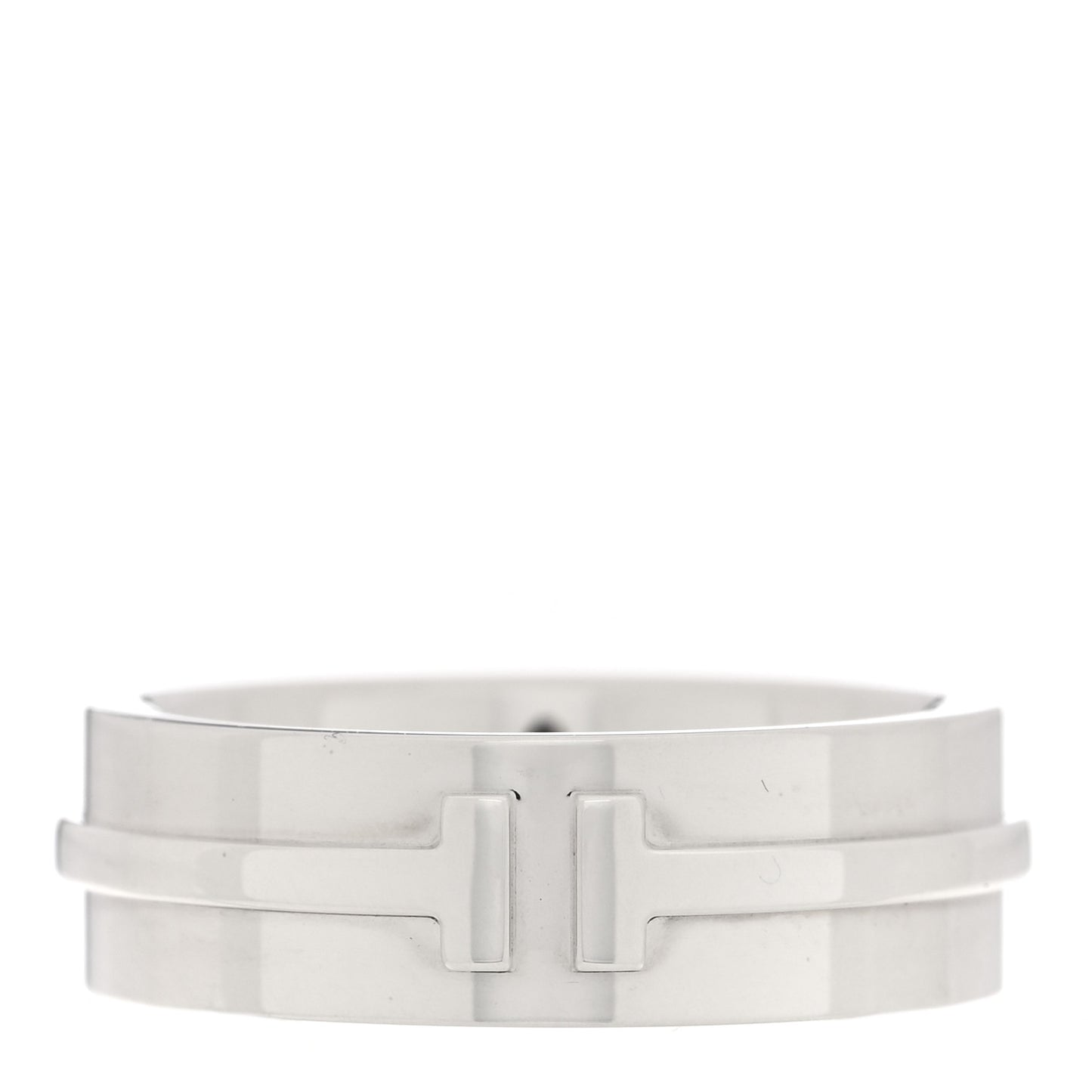 Sterling Silver T Wide Ring 49 5