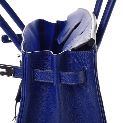 Hermes Epsom Birkin 30 Bleu Electrique 16 of 41