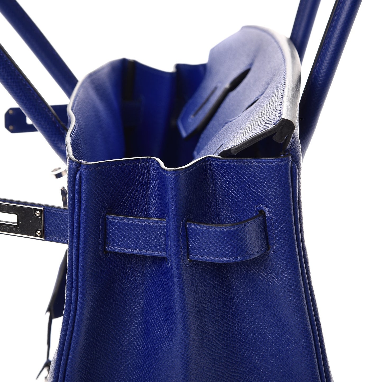 Epsom Birkin 30 Bleu Electrique