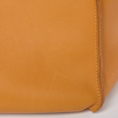 Celine Soft Bare Calfskin Medium Big Bag Dark Yellow 12 of 15
