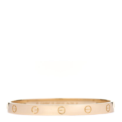 Cartier 18K Yellow Gold LOVE Bracelet 18 1 of 7