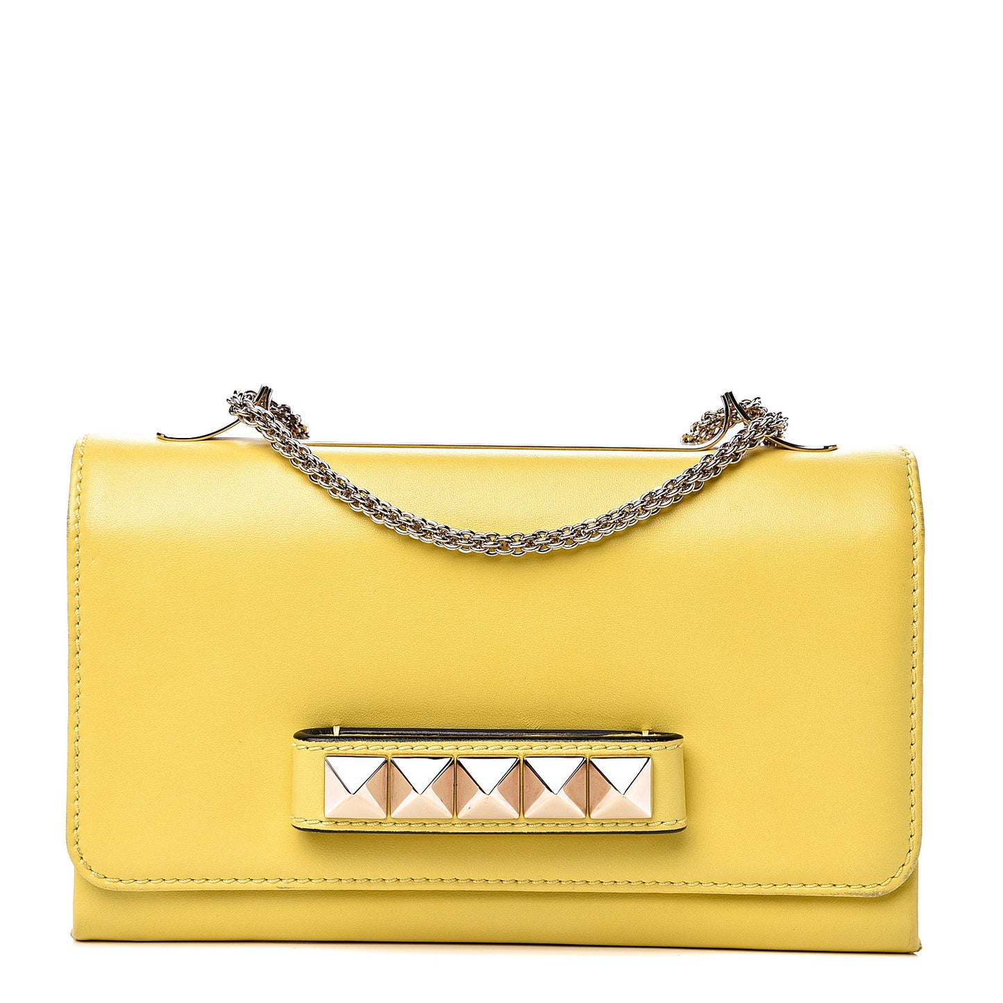 Nappa Va Va Voom Shoulder Bag Naples Yellow
