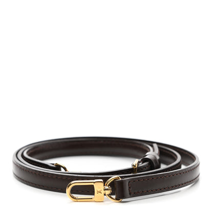 Louis Vuitton Calfskin 12mm Adjustable Shoulder Strap Brown 1 of 4