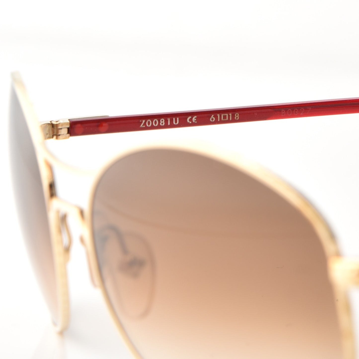 Conspiration Aviator Sunglasses Z0081U Gold