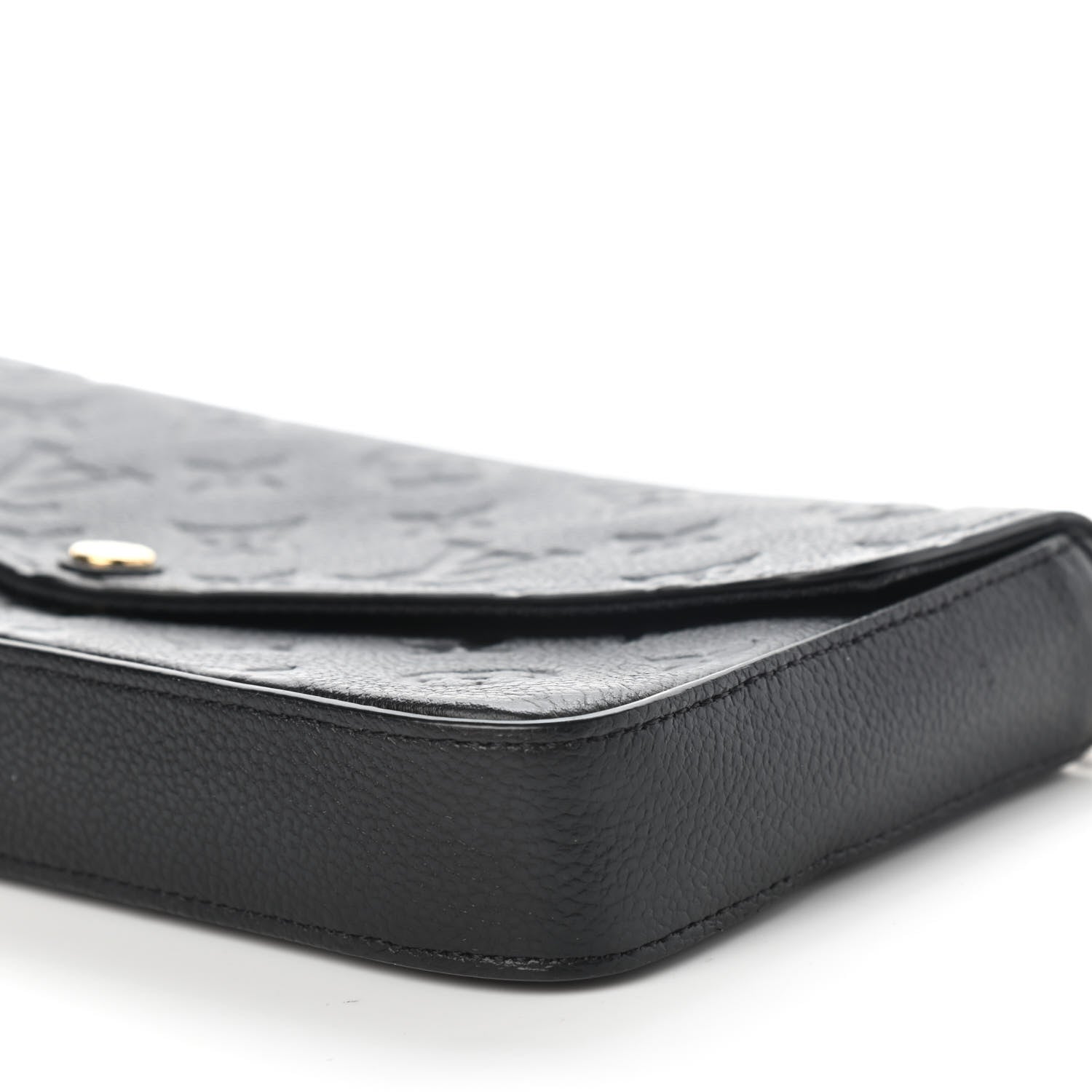 Louis Vuitton Empreinte Pochette Felicie Chain Wallet Black 9 of 9