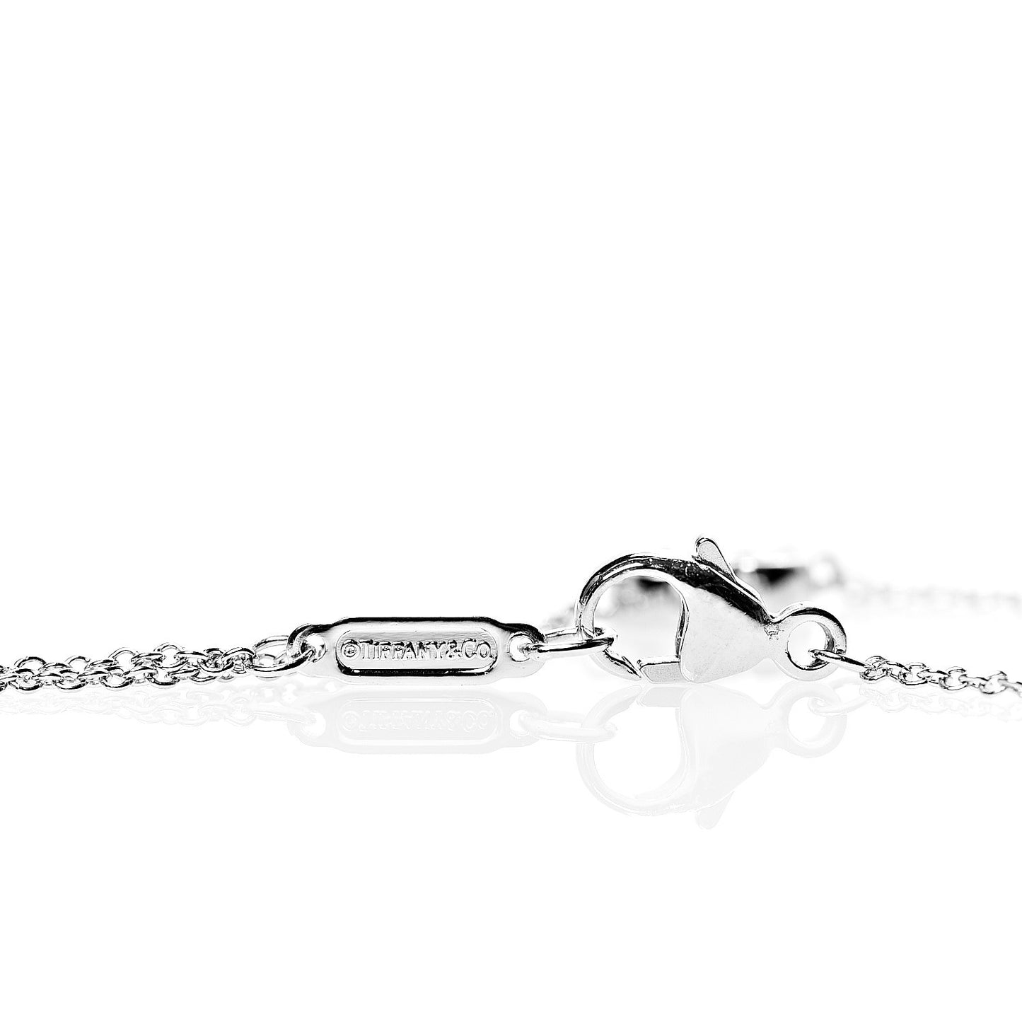 Platinum Diamond Hearts Bracelet