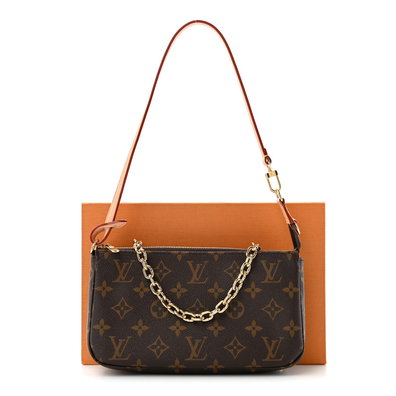 Louis Vuitton Monogram Chain Pochette Accessories 10 of 10