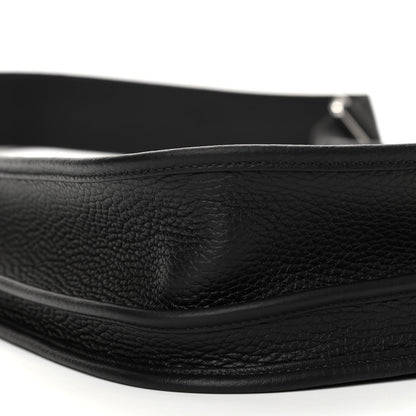 Hermes Taurillon Clemence Evelyne III PM Black 4 of 9