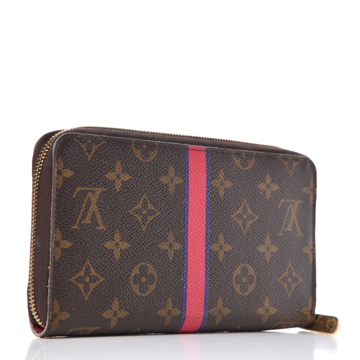 Monogram My LV Heritage Zippy Organizer Wallet Fuchsia Violet