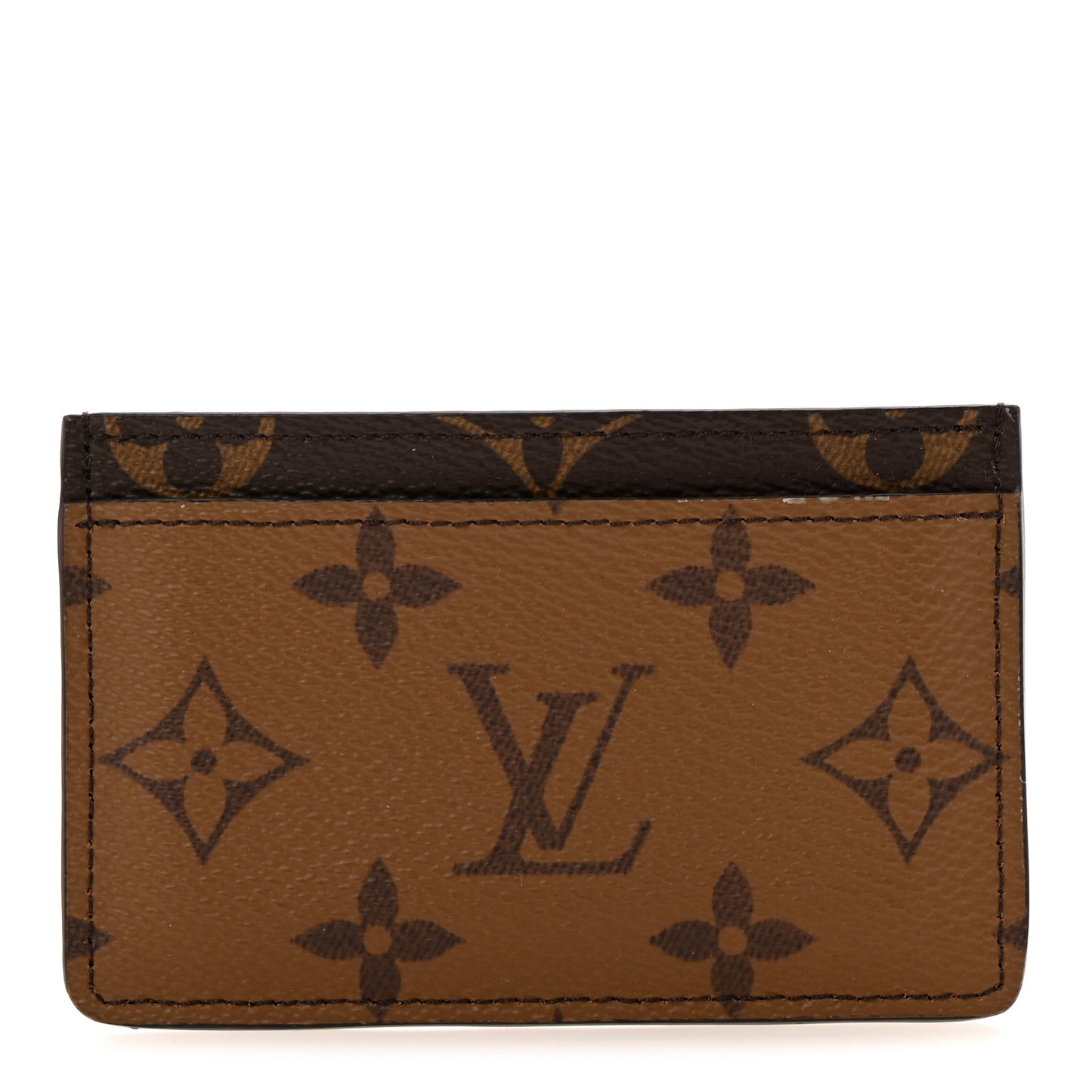 Reverse Monogram Card Holder