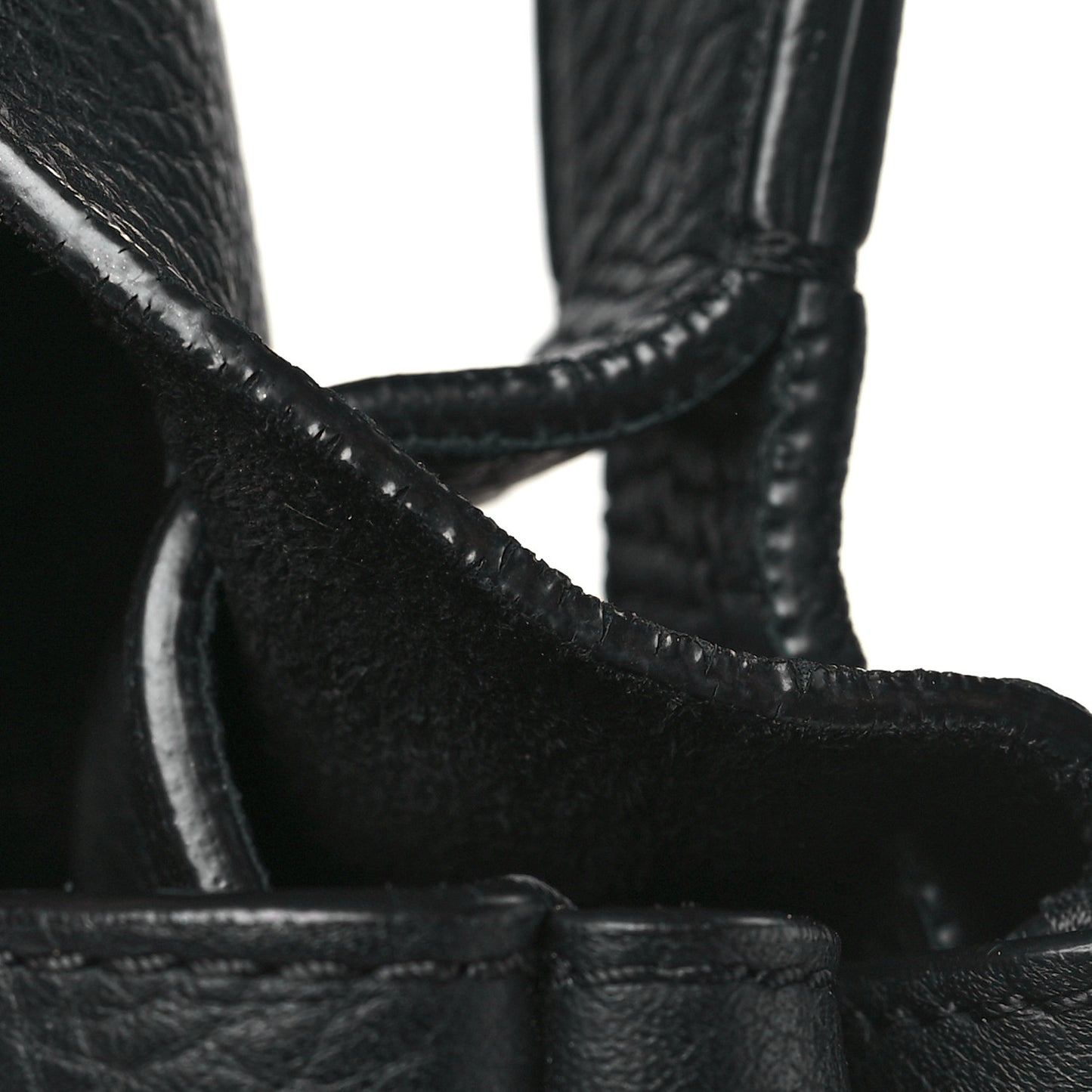 Calfskin Small Mail Bag Black