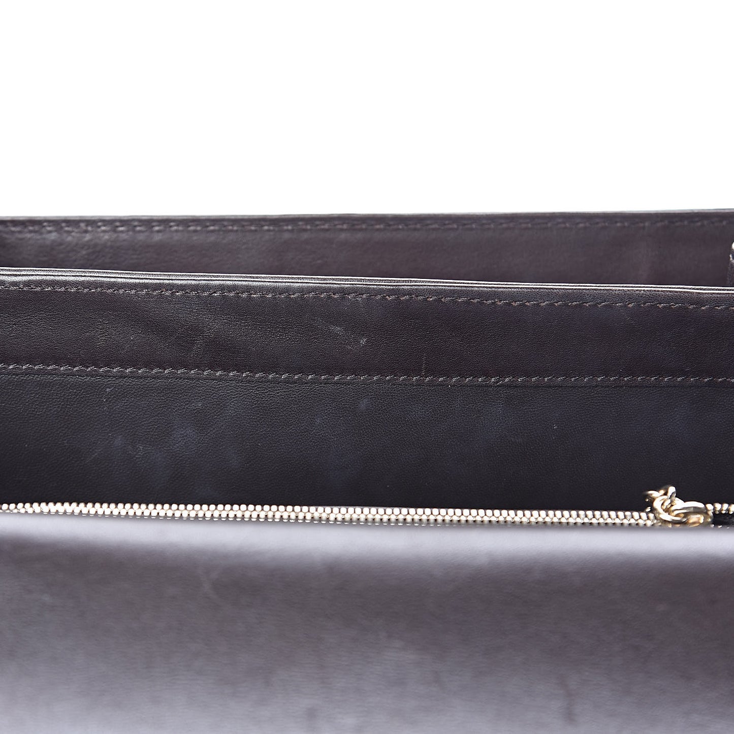 Calfskin Medium 1973 Shoulder Flap Bag Dark Brown