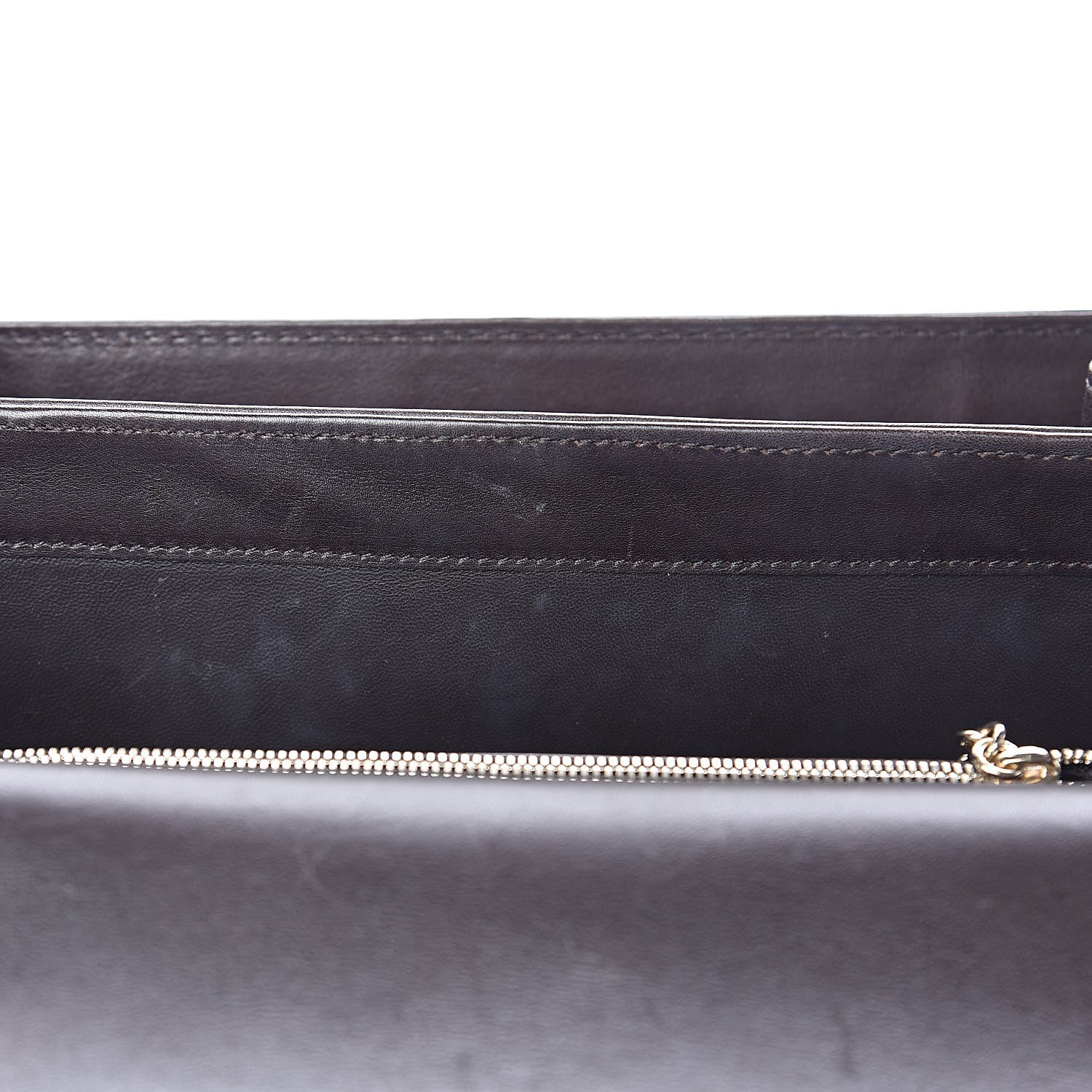 Gucci Calfskin Medium 1973 Shoulder Flap Bag Dark Brown 12 of 23