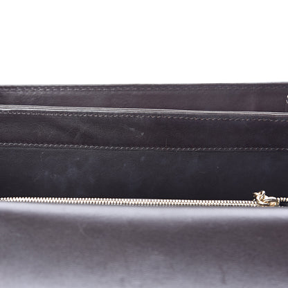 Gucci Calfskin Medium 1973 Shoulder Flap Bag Dark Brown 12 of 23