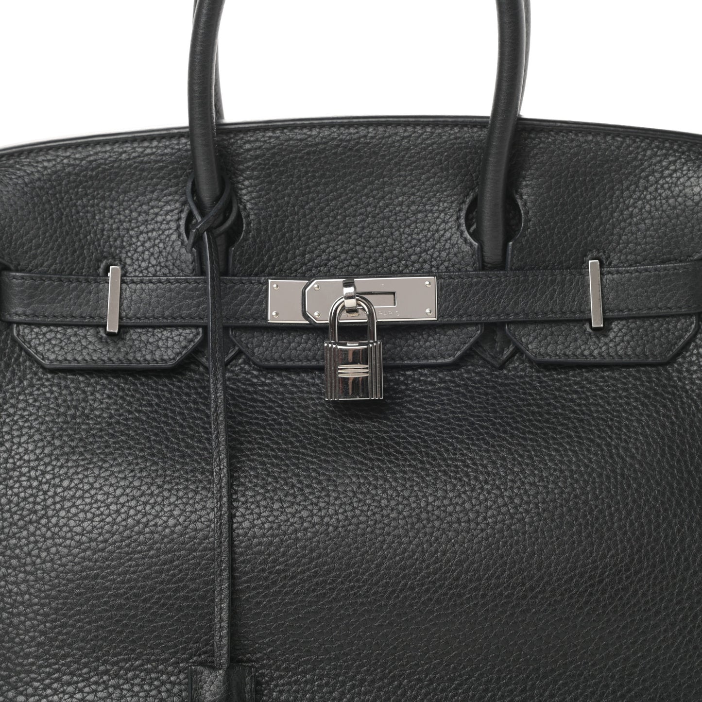 Taurillon Clemence Birkin 30 Black