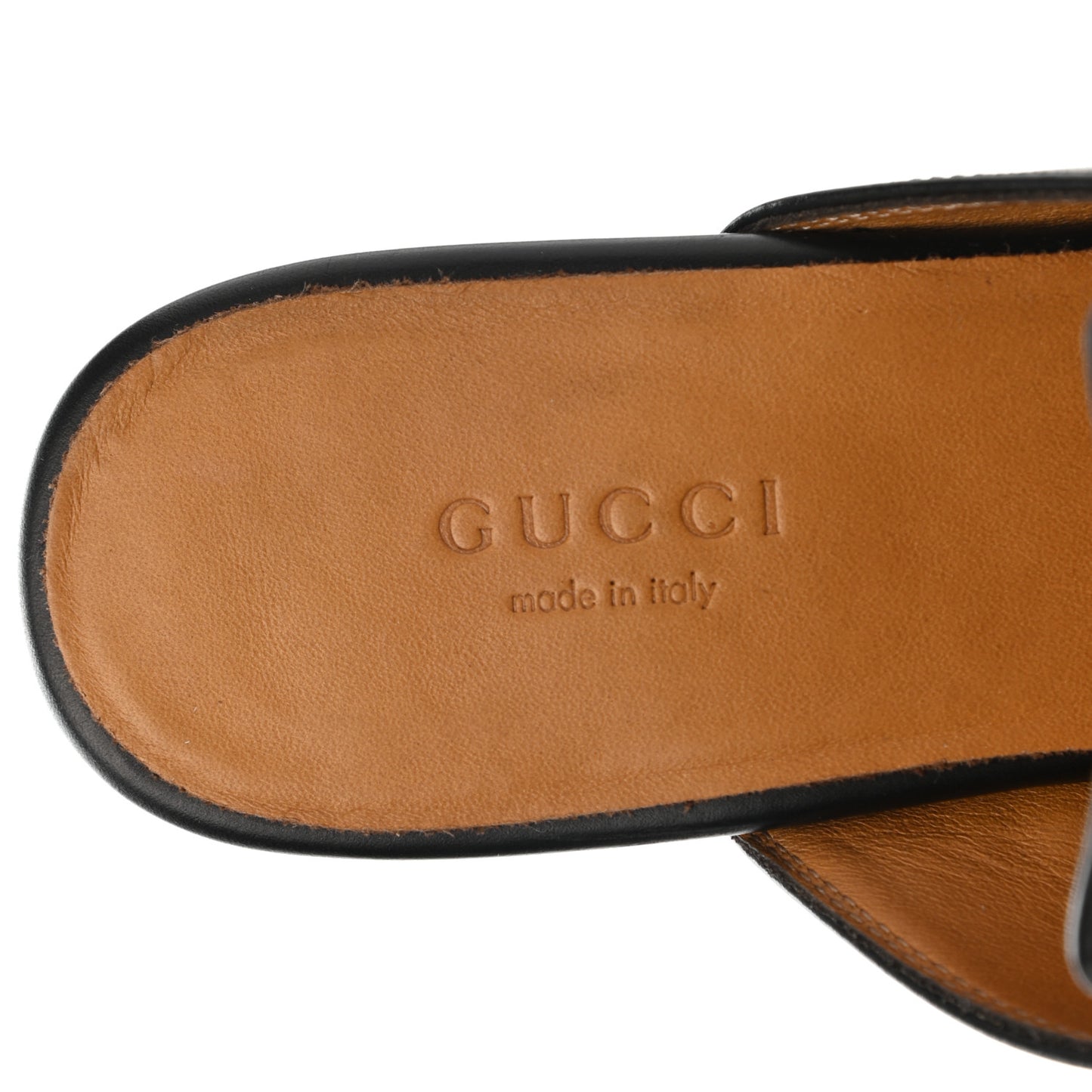 Calfskin Womens Princetown Slippers 36 Black