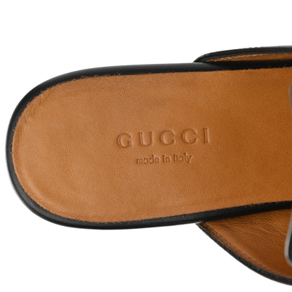 Gucci Calfskin Womens Princetown Slippers 36 Black 7 of 9