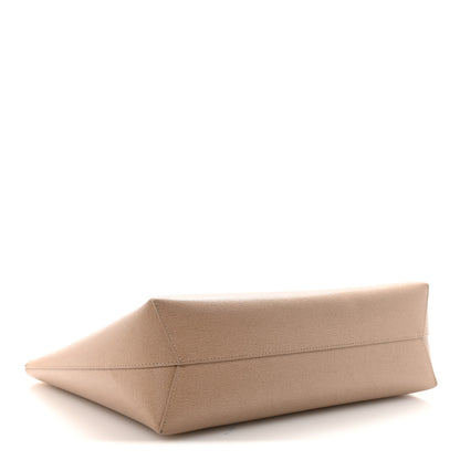 Mansur Gavriel Saffiano Small Zip Tote Beige 4 of 9