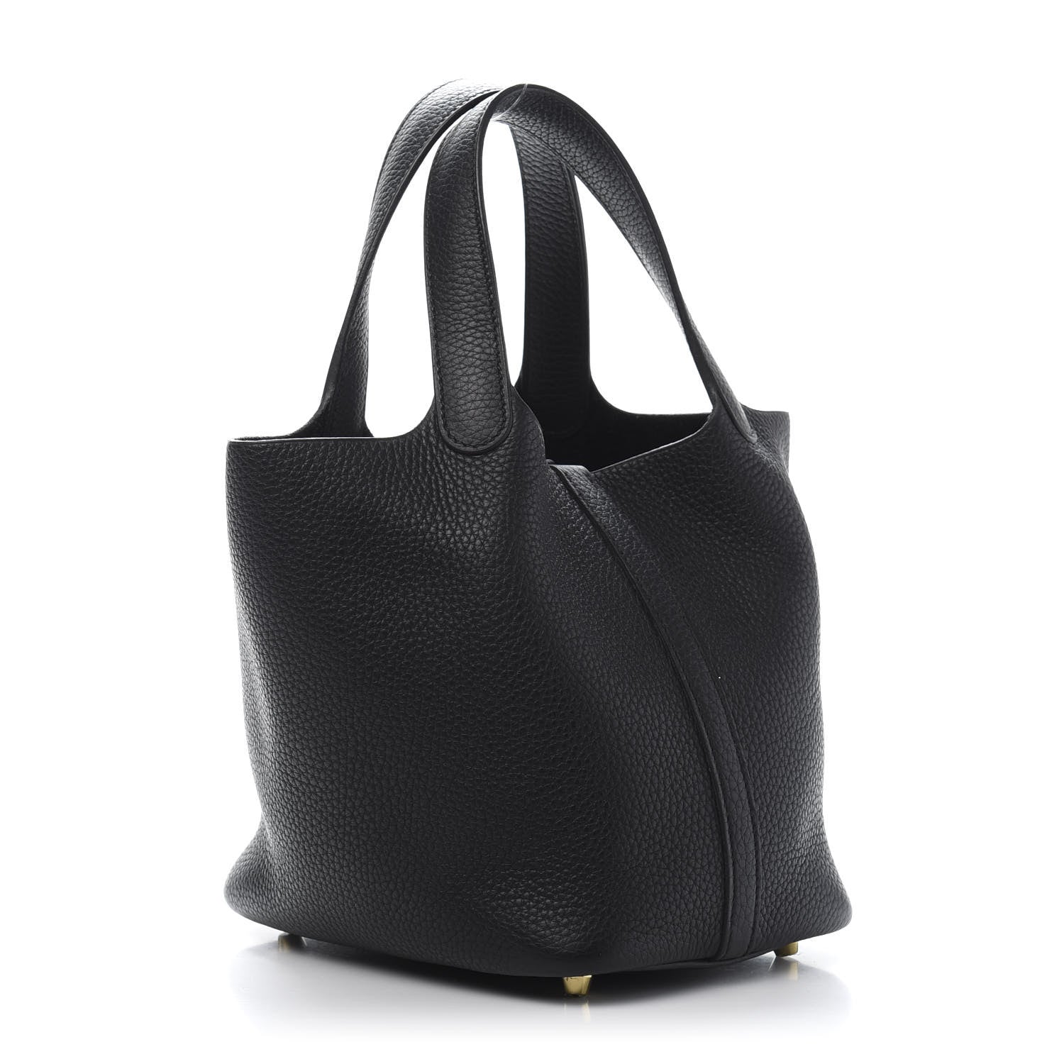 Hermes Taurillon Clemence Picotin Lock 18 PM Black 3 of 10