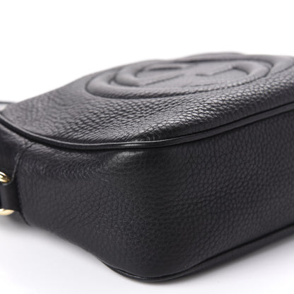 Gucci Pebbled Calfskin Small Soho Disco Bag Black 6 of 12