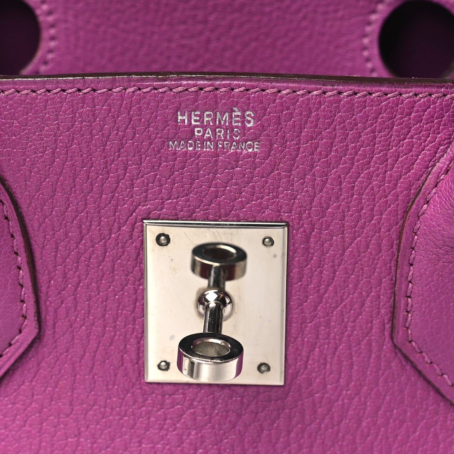 Hermes Chevre Mysore Birkin 30 Cyclamen 6 of 15