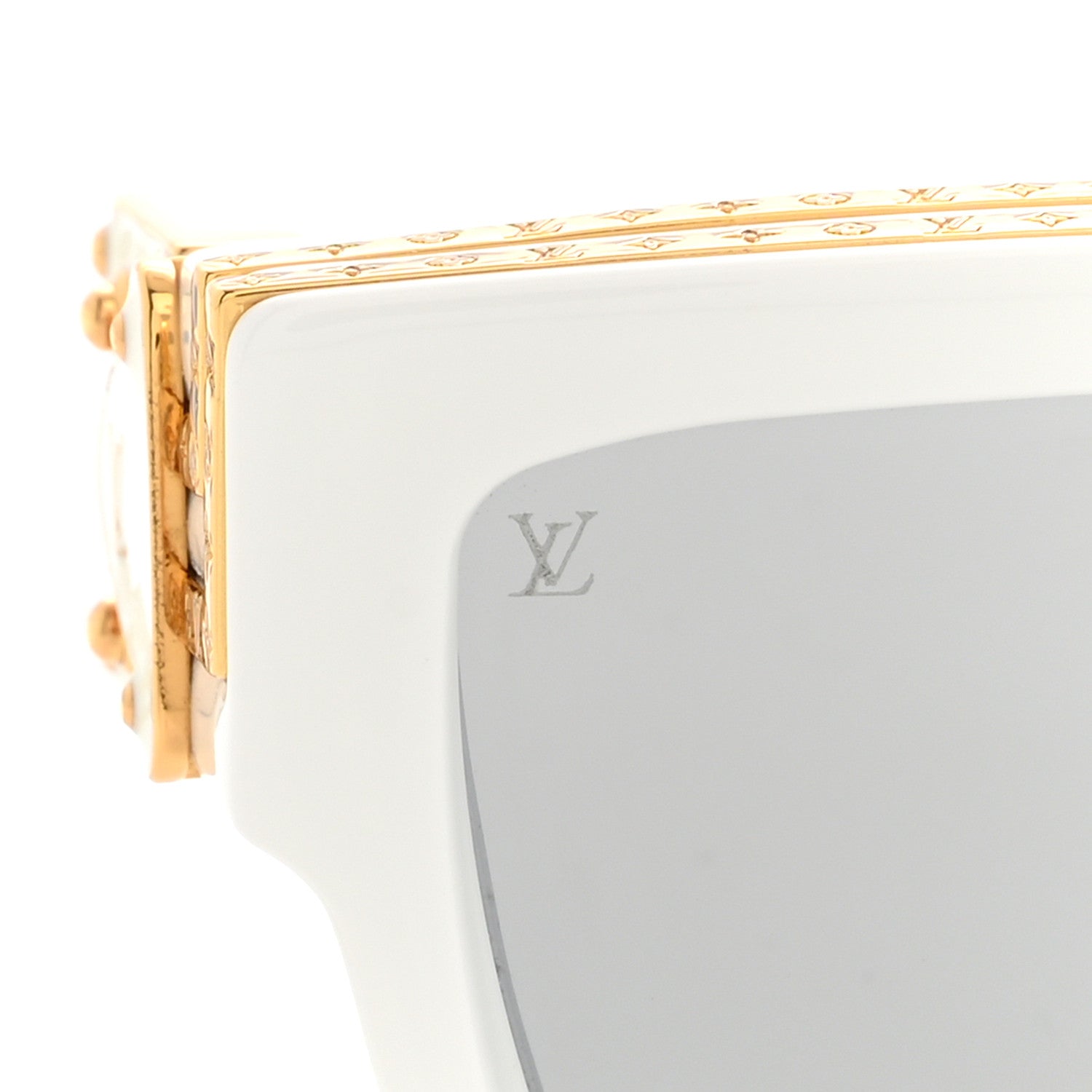 Louis Vuitton Acetate 1.1 Millionaires Z1166W Sunglasses White 7 of 8