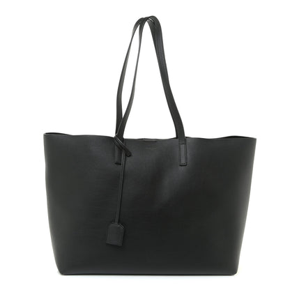Saint Laurent Calfskin Large Shopping Tote Black 3 of 12