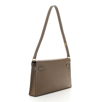 Hermes Madame Calfskin Kelly Elan Etoupe 3 of 11