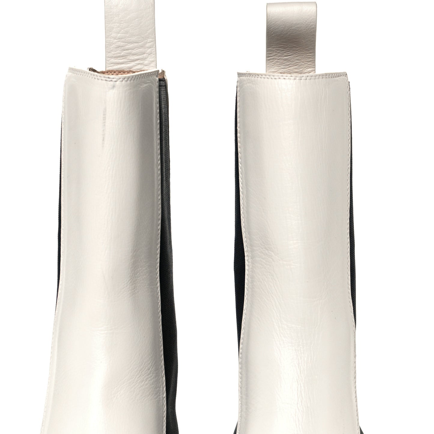 Calfskin Lean Mid-Calf Boots 39 Wax