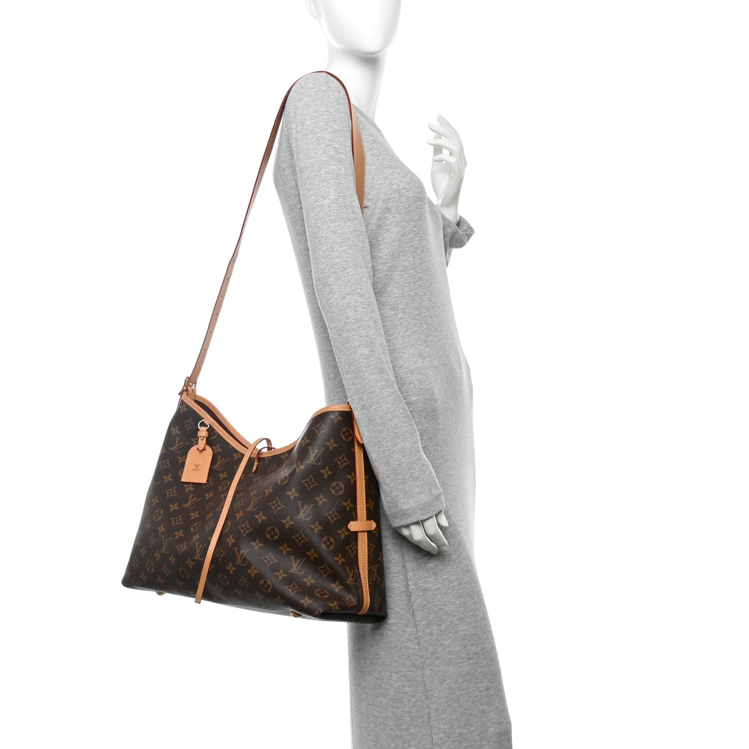 Louis Vuitton Monogram Carryall MM 2 of 11