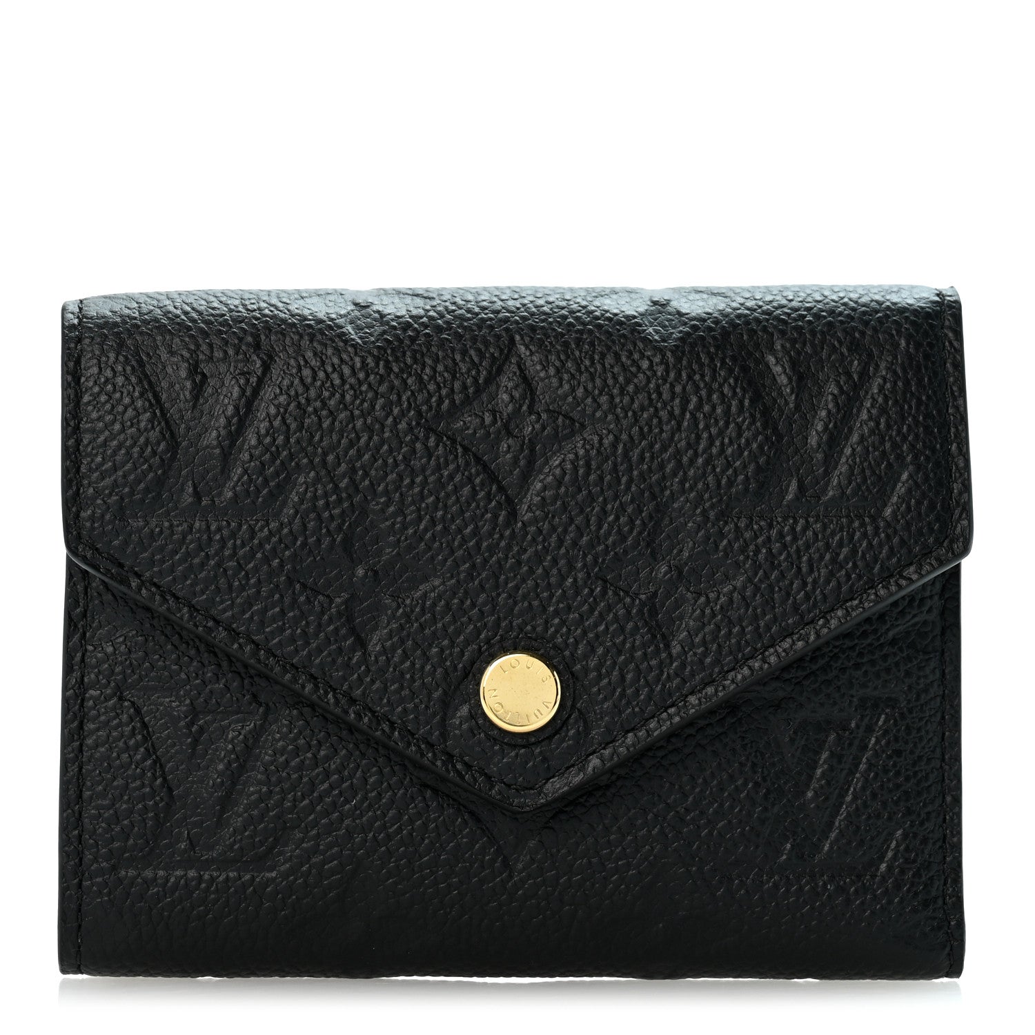 Louis Vuitton Empreinte Victorine Wallet Black 1 of 9