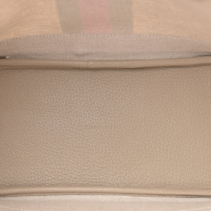 Gucci GG Supreme Monogram Textured Dollar Calfskin Web Small Ophidia Tote Beige Mystic White Oatmeal 5 of 11