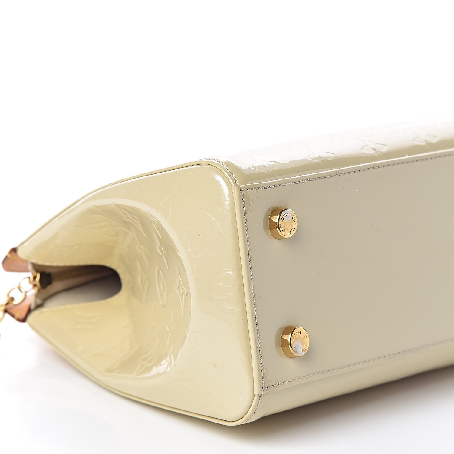 Louis Vuitton Vernis Brea MM Blanc Corail 11 of 13