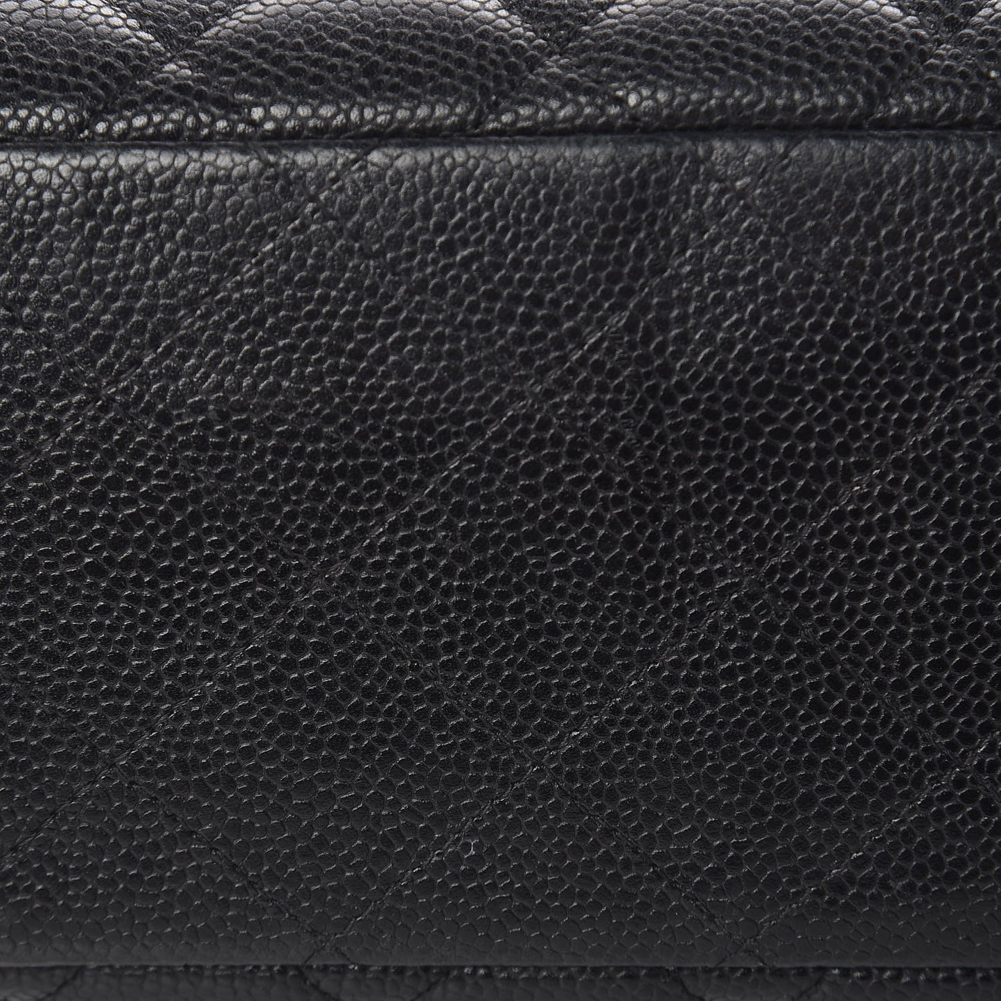 Caviar Quilted Maxi Single Flap Black