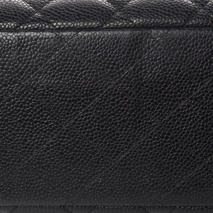 Chanel Caviar Quilted Maxi Single Flap Black 9 of 14