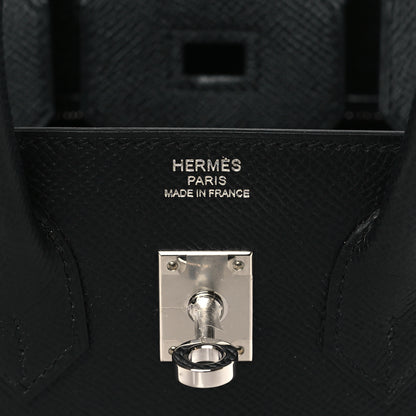 Hermes Epsom Birkin Sellier 25 Black 6 of 9