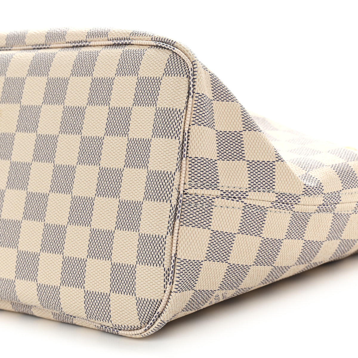 Damier Azur Neo Neverfull MM Rose Ballerine