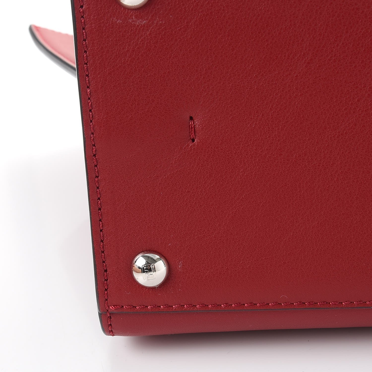 Fendi Vitello Dolce Petite 3Jours Tote Ribes 10 of 11