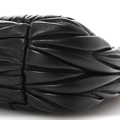 Miu Miu Nappa Matelasse Small Wander Hobo Black 10 of 10
