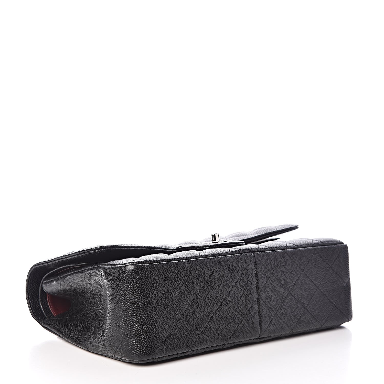 Chanel Caviar Quilted Jumbo Double Flap Black 4 of 9