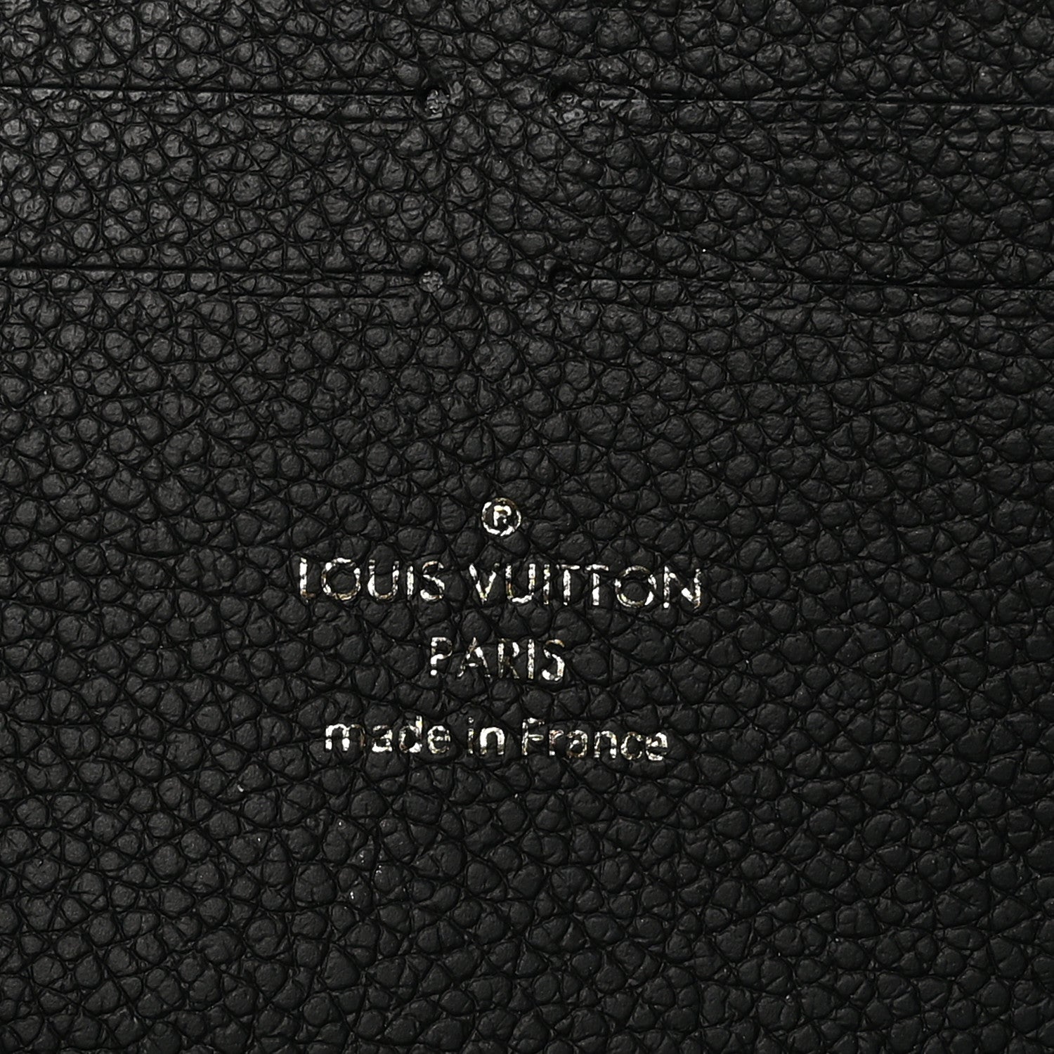 Louis Vuitton Empreinte Clemence Wallet Black 7 of 8