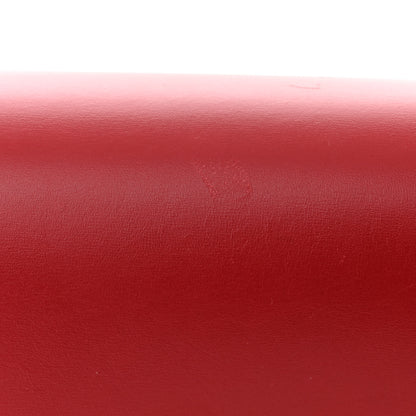 Celine Box Calfskin Medium Classic Box Flap Bag Red 11 of 13