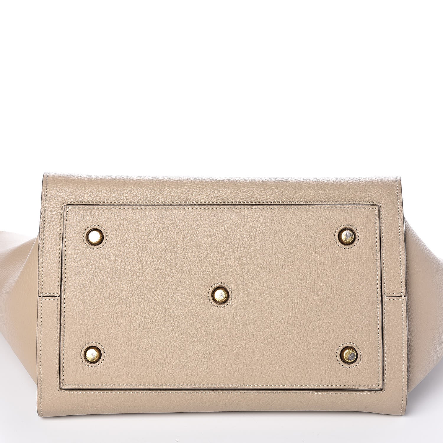 Celine Crisped Calfskin Medium Tie Knot Tote Light Taupe 14 of 14